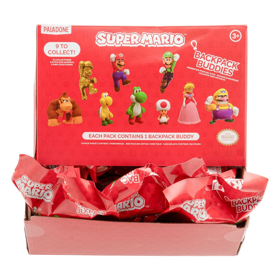 Super Mario Backpack Buddies Mystery Bags Display (24)
