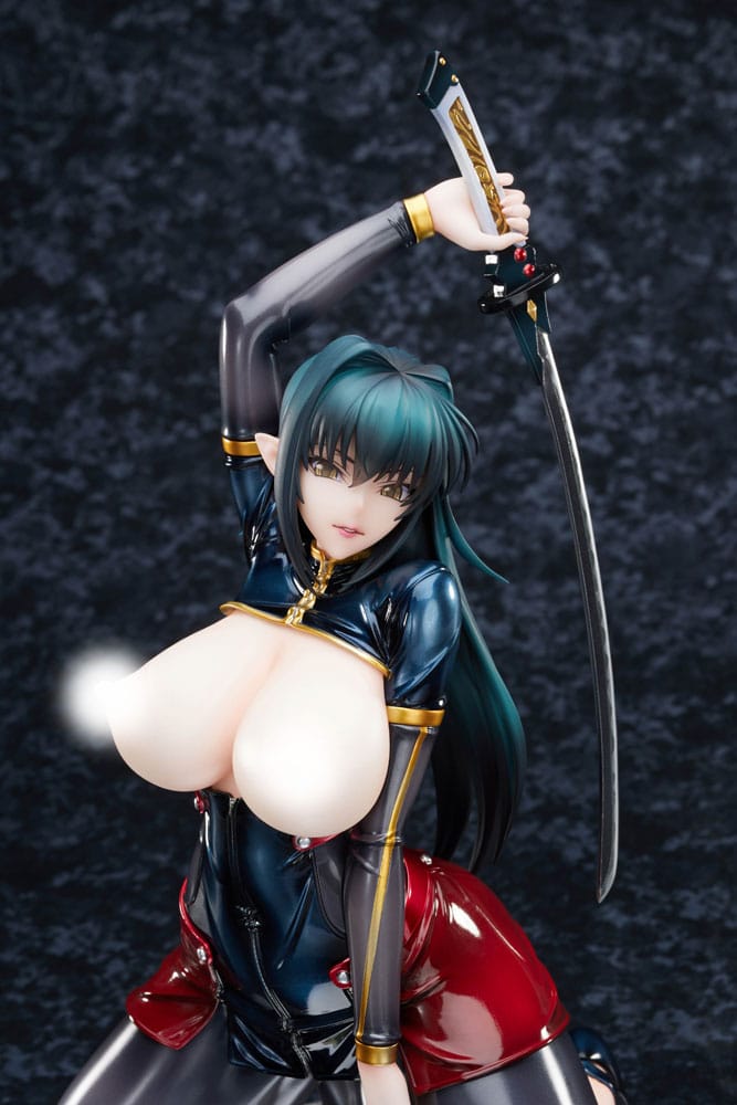 Taimanin RPGX Statue 1/6 Steel Witch Annerose Vajra 18 cm