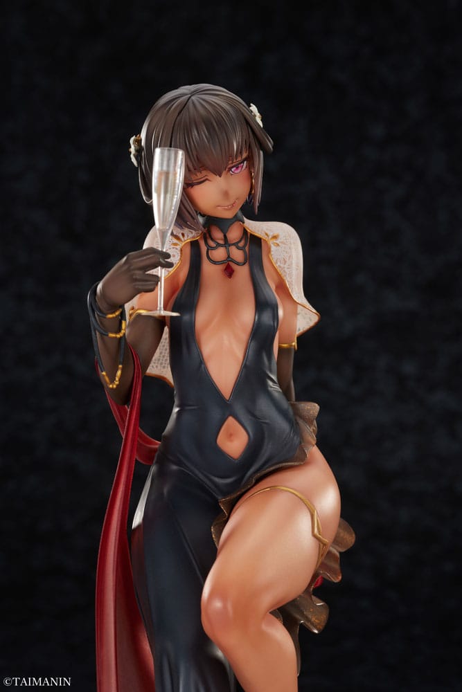 Taimanin RPGX Statue 1/6 Adult Yukikaze Night Party Dress Ver. 26 cm