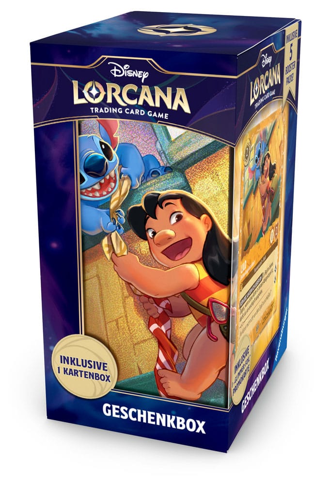 Disney Lorcana TCG Archazias Insel Gift Set Stitch *German Edition*