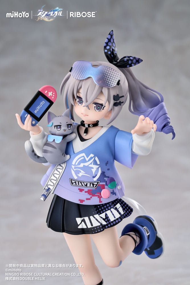 Honkai: Star Rail Rise Up Little Cat Series PVC Statue Silver Wolf Ver. 19 cm