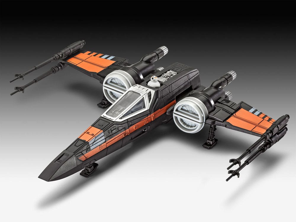 Star Wars Model Kit 1/78 Poe's X-Wing Fighter 22 cm