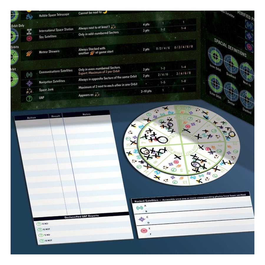 The Search for UAPs board game *Englische Version*