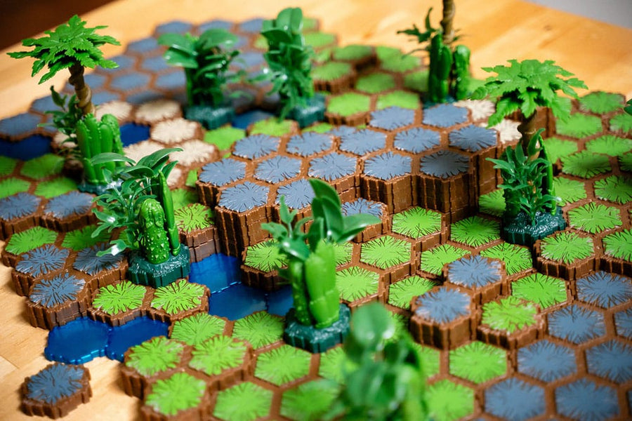Heroscape Expansion The Grove at Laur's Edge Terrain *English Version*