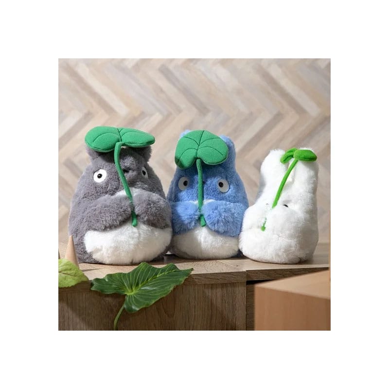 My Neighbor Totoro - Nakayoshi Plush Figure - Big Totoro with leaf
