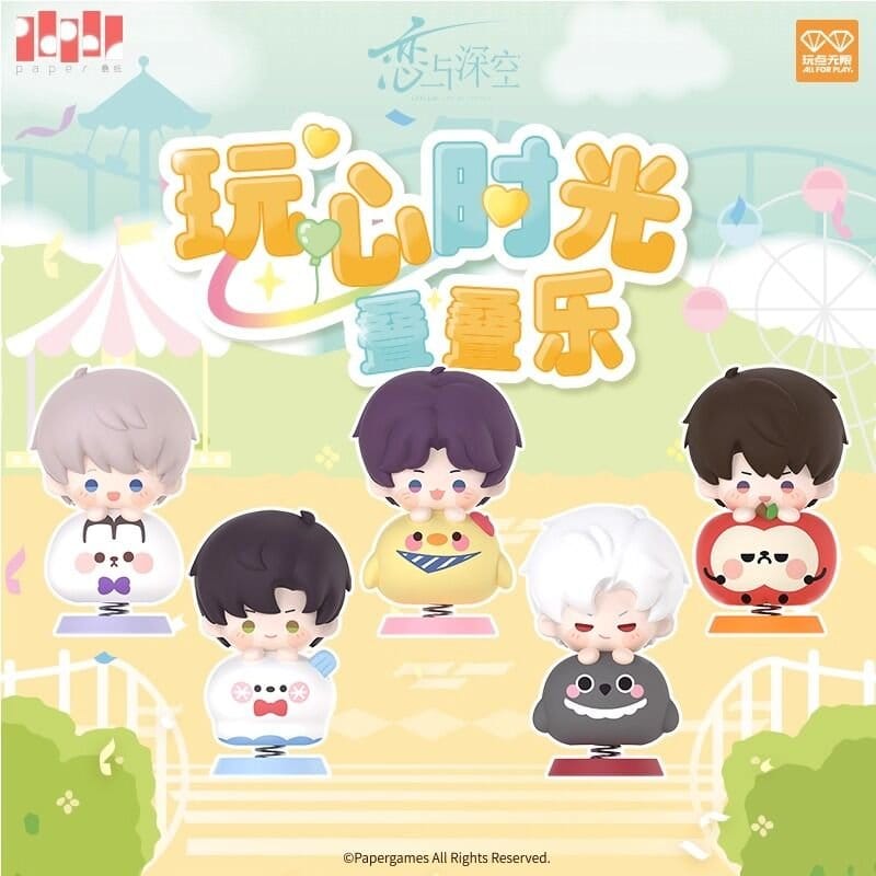 Love and Deepspace Playful Times Series Mini Figure Blind Box Assortment (10)