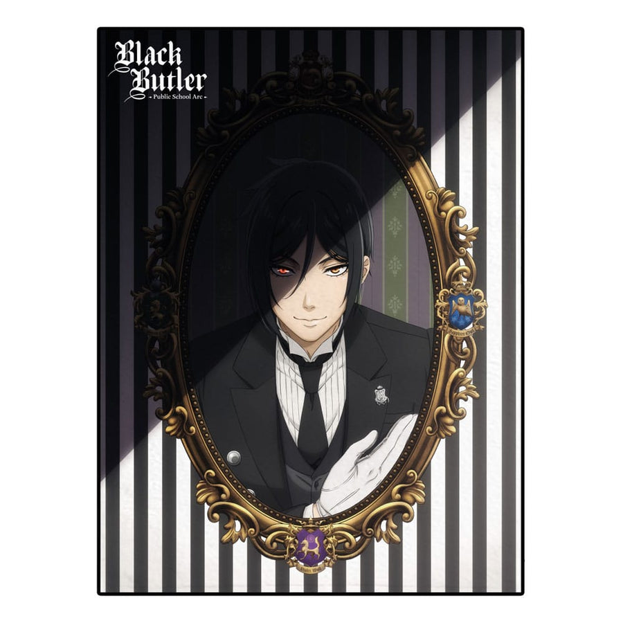 Black Butler: Public School Arc blanket Sebastian 120 x 160 cm