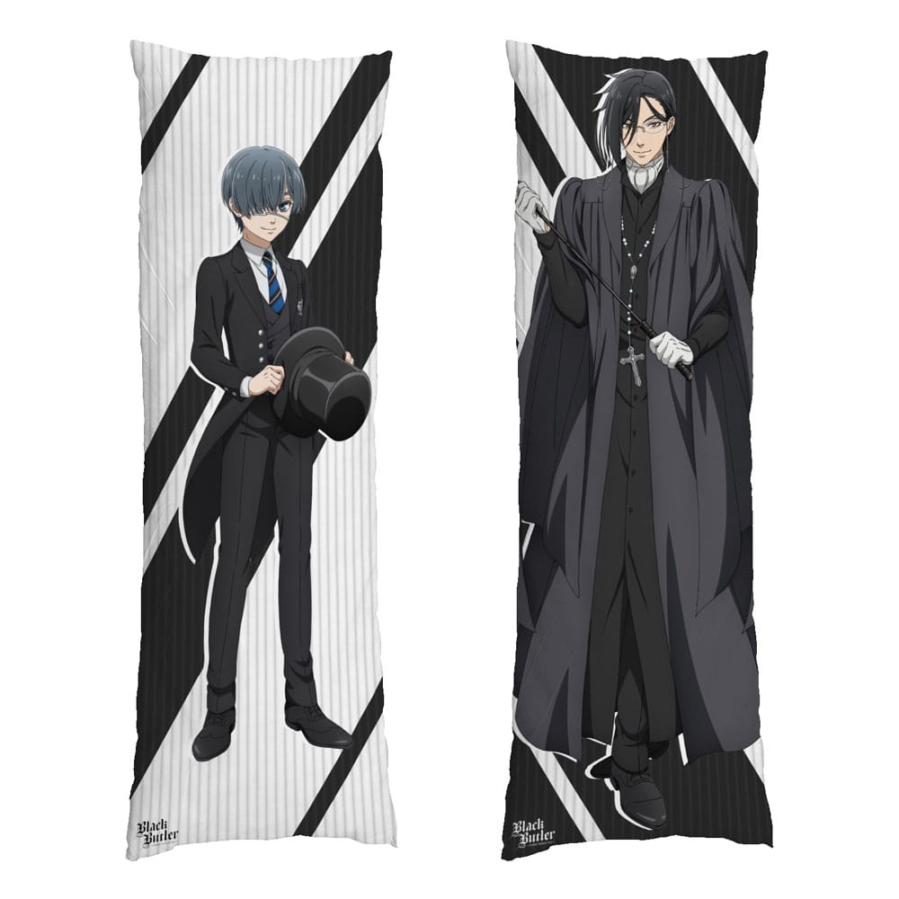 Black Butler Dakimakura Pillow Case Sebastian & Ciel 150 x 50 cm