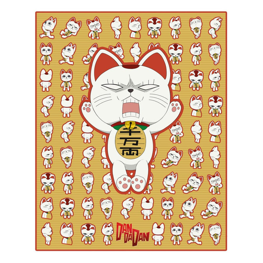 Dandadan blanket Turbo Granny (Maneki-neko) 120 x 153 cm