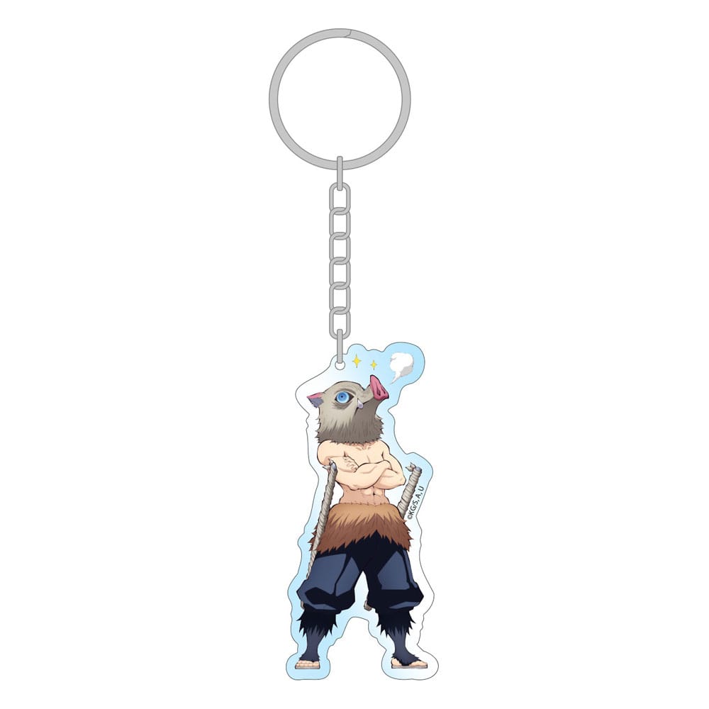 Demon Slayer: Kimetsu no Yaiba Acrylic Keychain Inosuke Holographic 8 cm