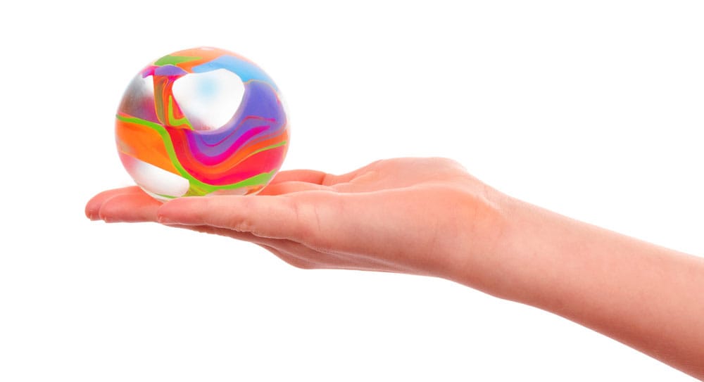 NeeDoh Squeeze Figures Marbleez Ball 7 cm Display (6)