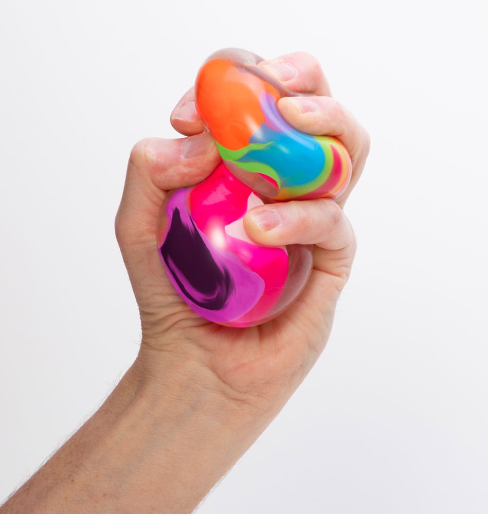NeeDoh Squeeze Figures Marbleez Ball 7 cm Display (6)