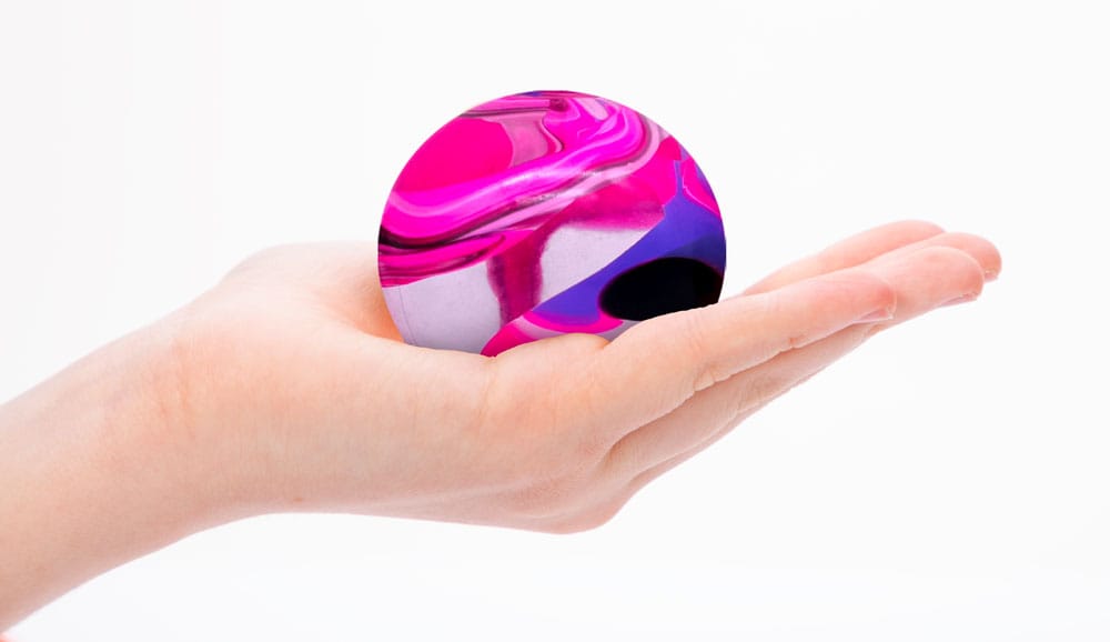 NeeDoh Squeeze Figures Marbleez Ball 7 cm Display (6)