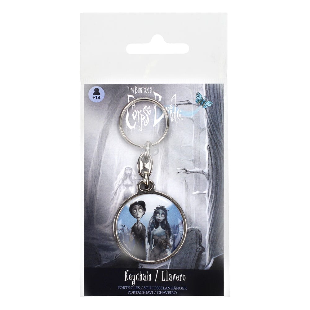 Corpse Bride Gift Set figure & Keyring Victor & Emily