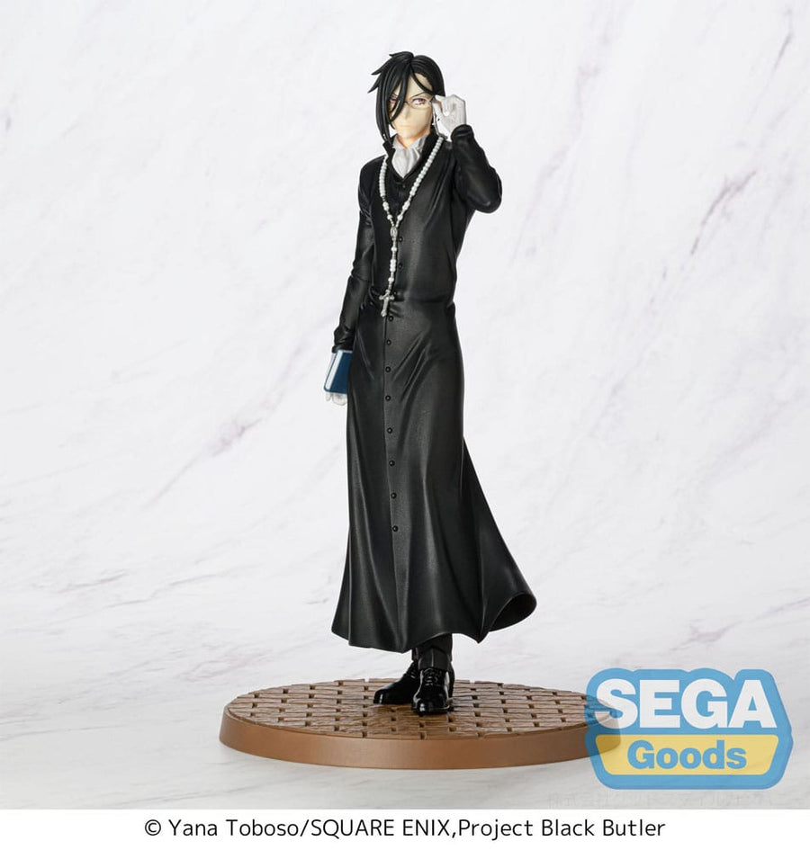 Black Butler: Boarding School Arc Luminasta PVC Statue Sebastian Michaelis 22 cm