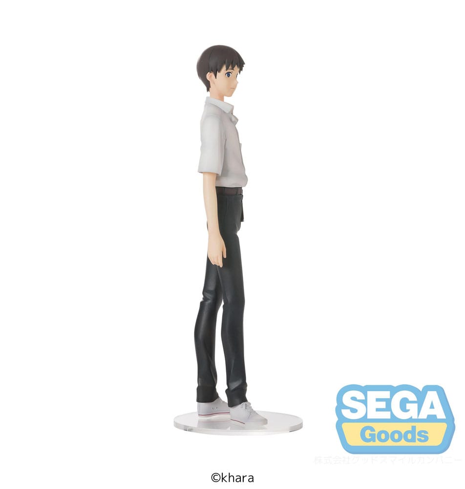 Rebuild of Evangelion High Premium PVC Statue Shinji Ikari Uniform Ver. Evangelion: New Theatrical Edition 22 cm