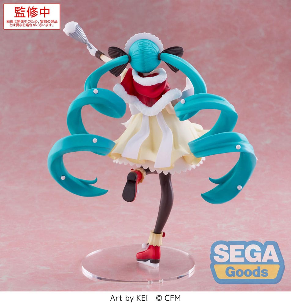 Character Vocal Series 01: Hatsune Miku Luminasta PVC Statue Hatsune Miku Christmas 2025 20 cm