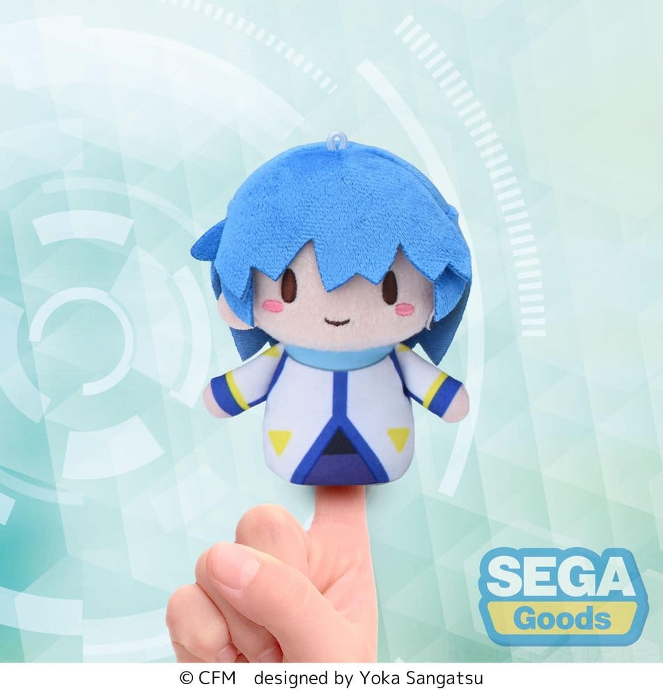 Vocaloid Fuwa Petit Plush Kaito Finger Mascot 10 cm