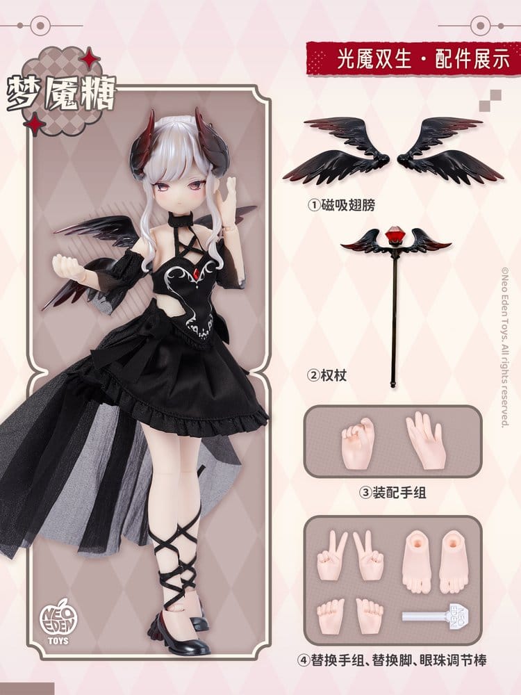 Original Character Collectible Figures Angel & Demon MJD Doll Blind Box 22 cm Assortment (6)