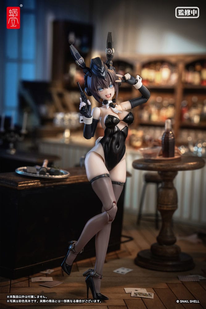 Original Character Action Figure Kit 1/12 RA-03 Panzer Bunny Anneliese 16 cm