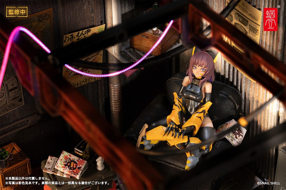 Original Character Action Figure Kit 1/12 TIGER-05 Kamatora 16 cm