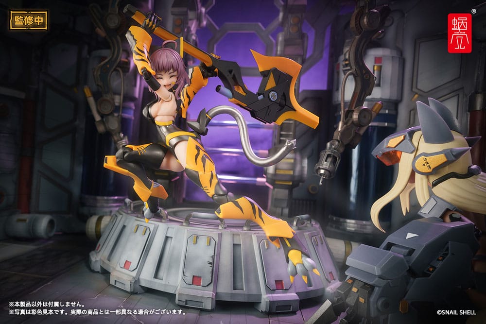 Original Character Action Figure Kit 1/12 TIGER-05 Kamatora 16 cm