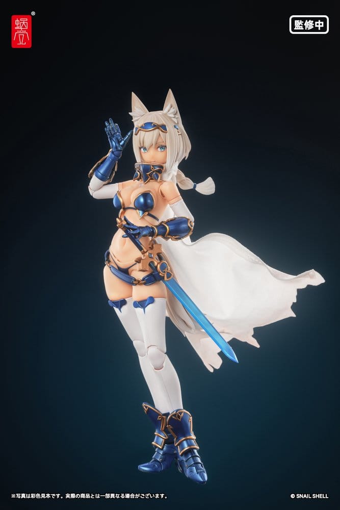 Original Character Action Figure Kit 1/12 RPG-05 Hero Wolf 16 cm