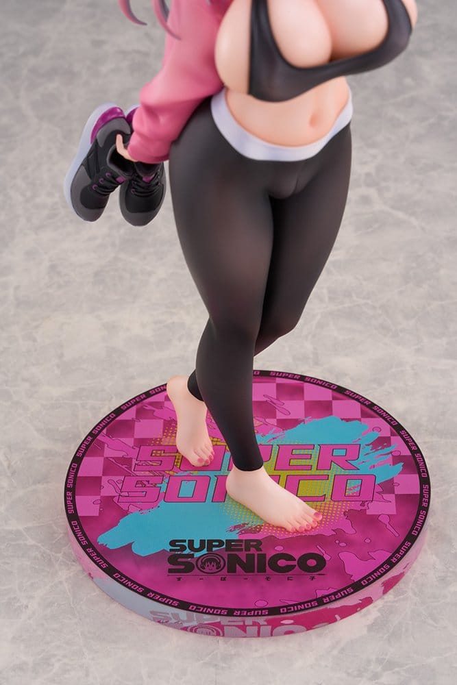 Super Sonico PVC Figure 1/6 Exercise Ver. 27 cm