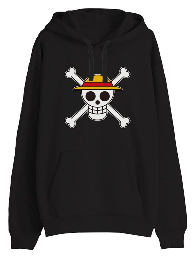 One Piece Sweater Skull Black Size L