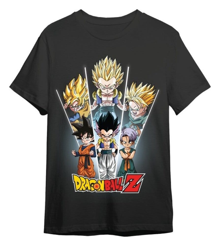 Dragon Ball T-Shirt Gotrunks Black Size XXL