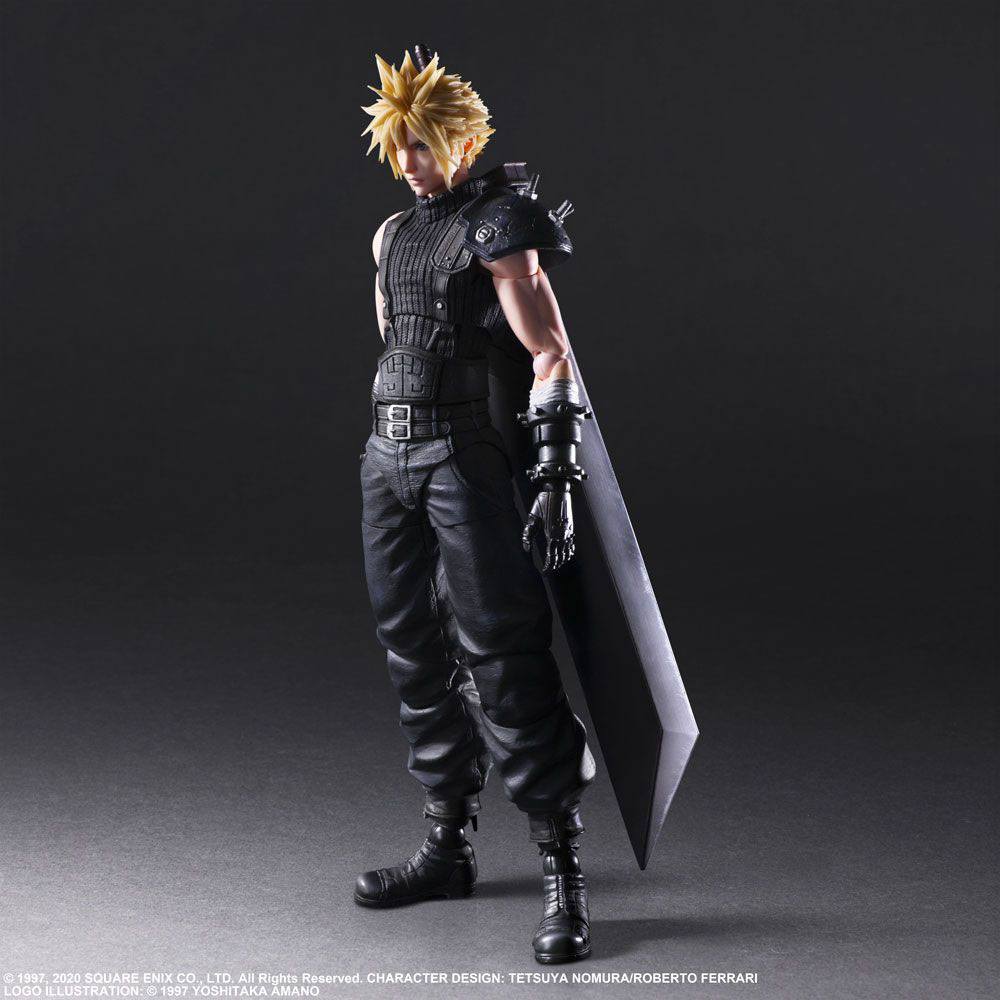 Final Fantasy VII Remake - Play Arts Kai Action Figure - Cloud Strife Ver. 2