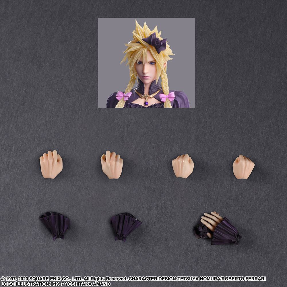 Final Fantasy VII Remake - Play Arts Kai Action Figure - Cloud Strife Dress Ver.