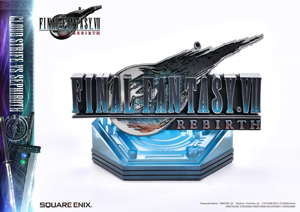Final Fantasy VII Rebirth - Statues 2-Pack 1/4 - Cloud Strife vs Sephiroth