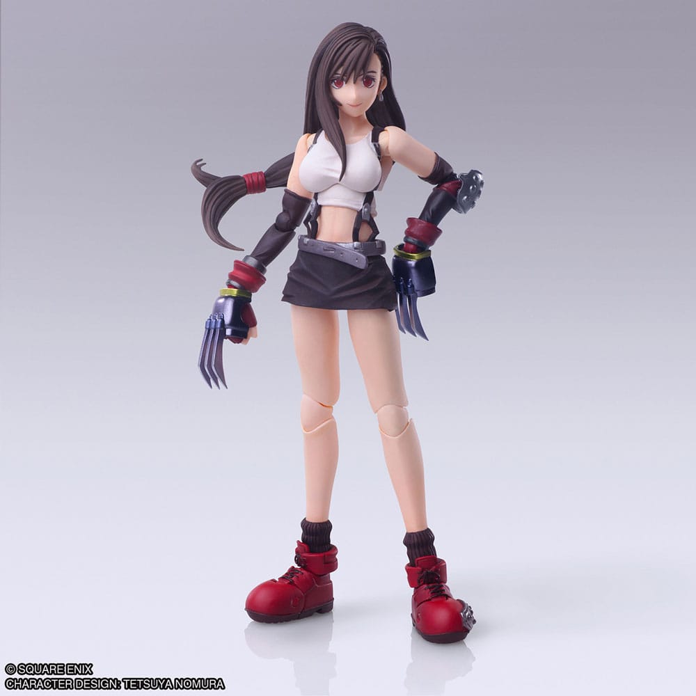 Final Fantasy VII Bring Arts Action Figure Tifa Lockhart Mythril Claws Ver. 14 cm