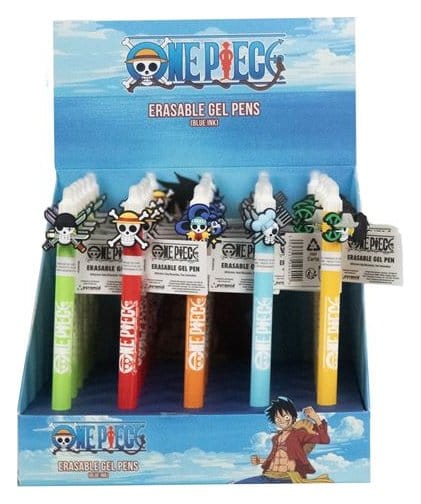 One Piece Erasable Gel Pen Emblems Display (30)