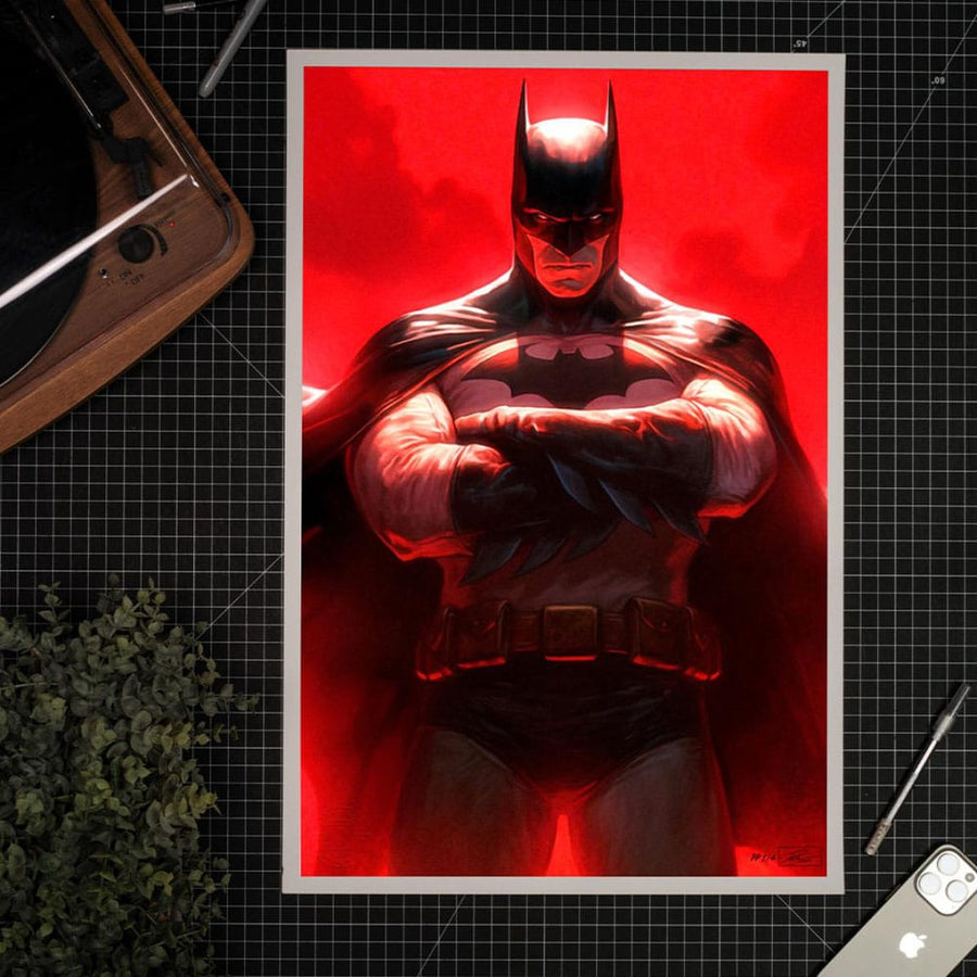 DC Comics Art Print Justice League Trinity: Batman 61 x 41 cm - unframed