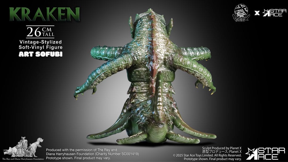 Bubo the Mechanical Owl Soft Vinyl Statue The Kraken Vintage Style 25 cm