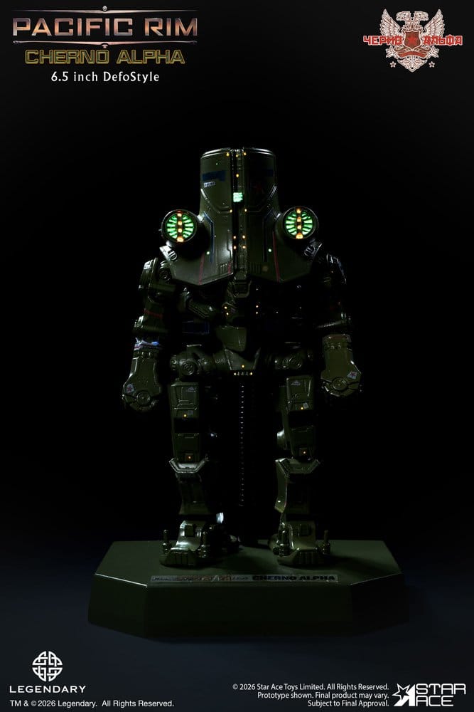  Pacific Rim DefoStyle Figure 2-Pack Gipsy Danger & Cherno Alpha DX 17 cm