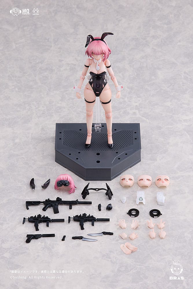 Bunny Rapid Action Squad Action Figure 1/12 Commando Belka 16 cm