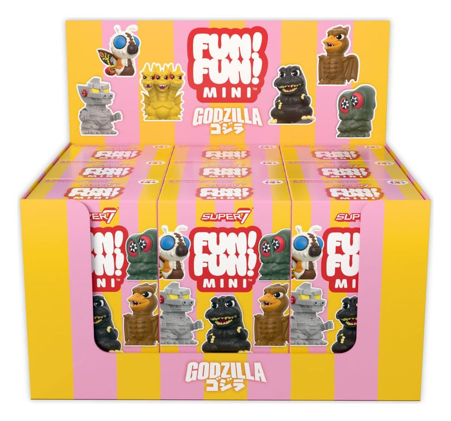 Godzilla Toho Fun! Fun! Mini Figures Wave 01 Blind Box Display (9)