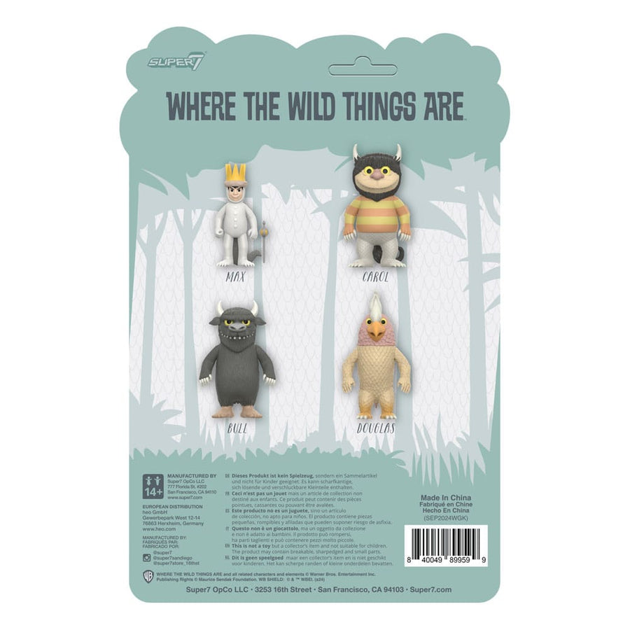 Where The Wild Things Are ReAction Action Figure Wave 01 Max 10 cm
