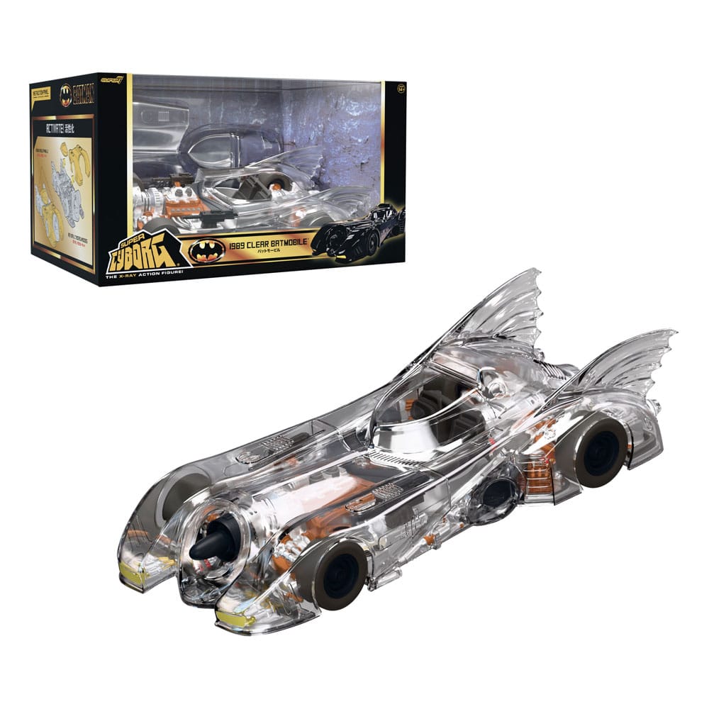 Batman 1989 Super Cyborg Vehicle Batmobile 1989 (Clear) 35 cm
