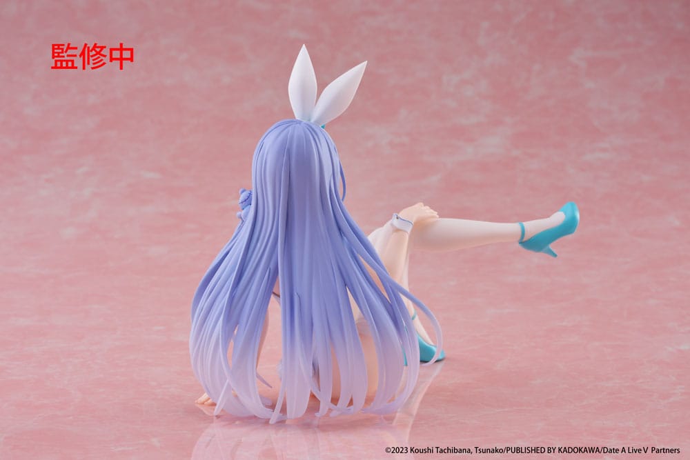 Date A Live V PVC Statue Desktop Cute Figure Mio Takamiya Bunny Ver. 13 cm