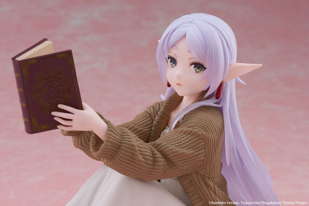 Frieren: Beyond Journey's End PVC Statue Desktop Cute Figure Frieren Roomwear Ver. 13 cm