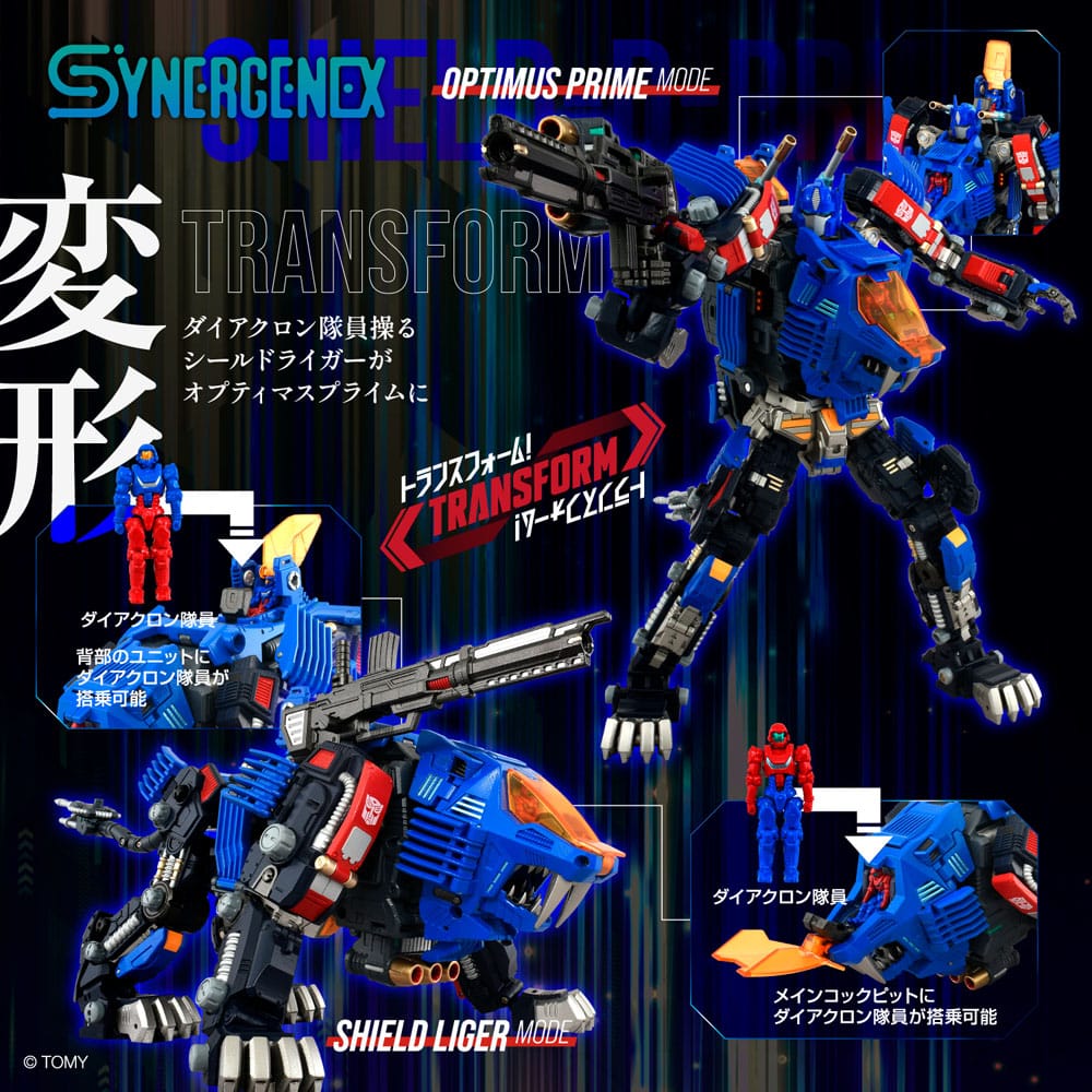 Transformers Zoids Plastic Model Kit 1/60 Shield-D-Prime 26 cm