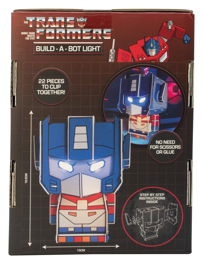 Transformers Buildable Lamp Optimus Prime