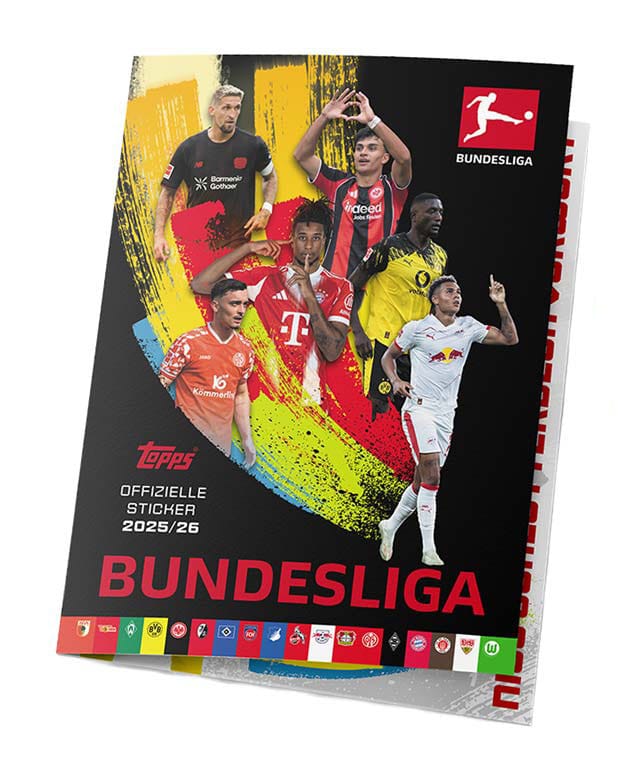 Bundesliga 2025/26 Sticker Collection Album *German Version*