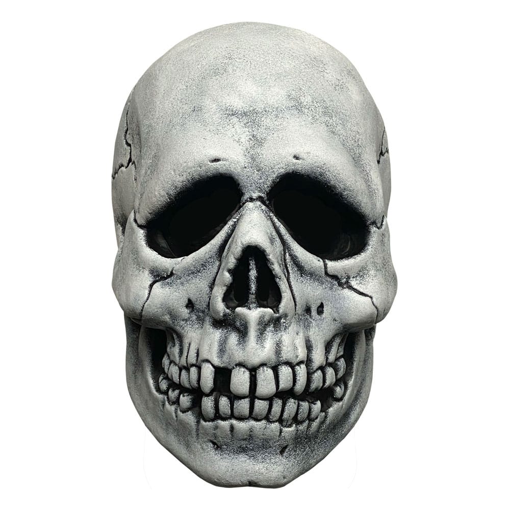 Don Post Vinyl Mask White Skull