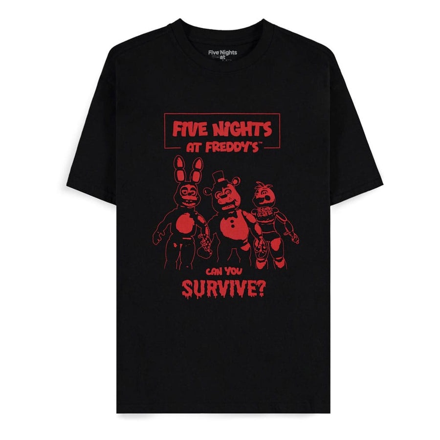 Five Nights at Freddy's T-Shirt Can You Survive  Size M