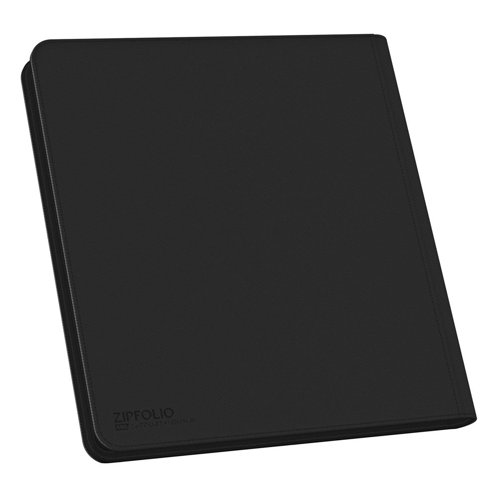 Ultimate Guard Zipfolio 480 24-Pocket Xenoskin - Black